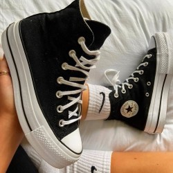 All Star Platform Siyah 